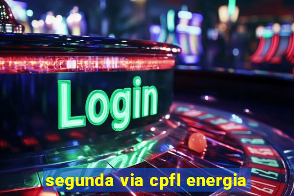 segunda via cpfl energia